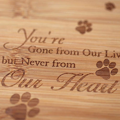 Elegant Wooden Cremation Urns for Pet Ashes - Memorial Keepsake Boxes for Dogs